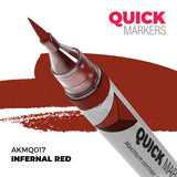 AK Interactive INFERNAL RED - QUICK MARKER