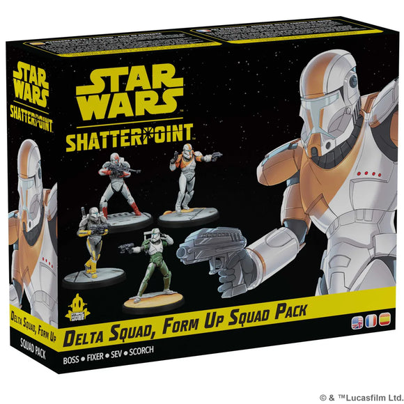 Star Wars Shatterpoint - Delta Squad, Form Up Squad Pack 20% Off