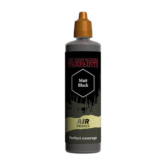 The Army Painter: Warpaints Air: Matt Black Primer, 100 ml