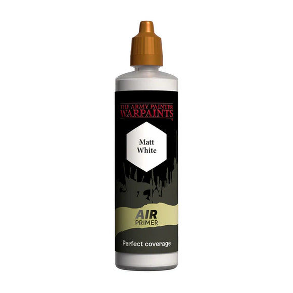 The Army Painter: Warpaints Air: Matt White Primer, 100 ml