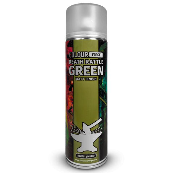 Colour Forge Death Rattle Green Spray (500ml) (Store Collection Only) I.D. Required 16+