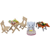 Sylvanian Families BBQ Picnic Set - Elephant Girl (SYL25640 - Ready To Play)
