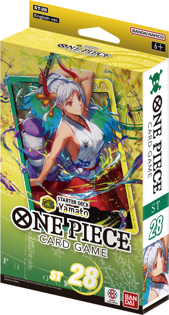 One Piece Card Game: Starter Deck - GREEN/YELLOW Yamato - [ST28]