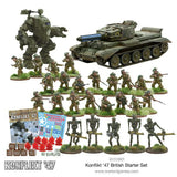 Bolt Action British Army Konflikt 47 Starter Set 20% Off