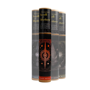 Its a Mystery Fortuitous Scroll of Mystery Dice - Third Eye Tarot Card