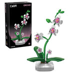 Cada - Orchid Building Block Planter - 237 pcs