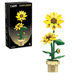 Cada - Sunflower Building Block Planter - 187 pcs