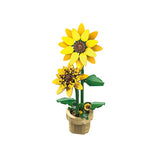 Cada - Sunflower Building Block Planter - 187 pcs