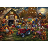 Schmidt Thomas Kinkade: Disney Mickey & Minnie Pumpkin Festival (1000pc) Puzzle