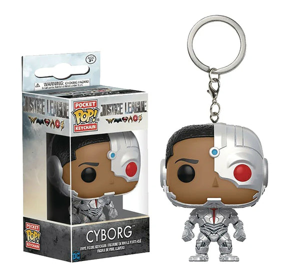 Funko Pop! DC Cyborg Pocket Pop! Keychain