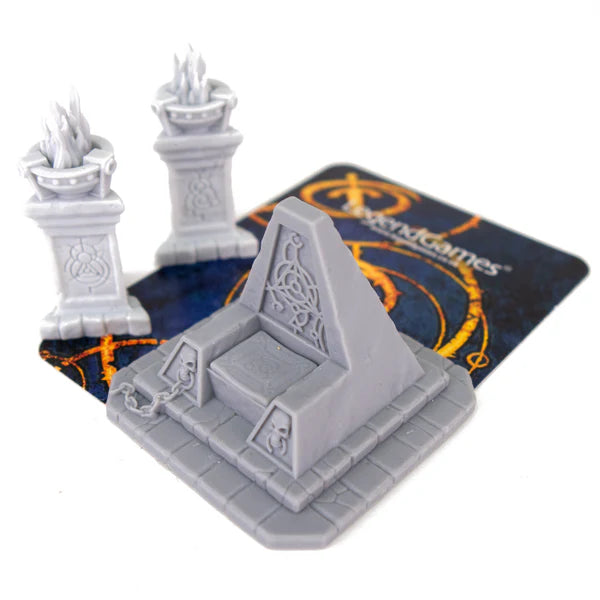Legend Games Terrain - Necromancer - Throne, Clamshell – Draco Gaming