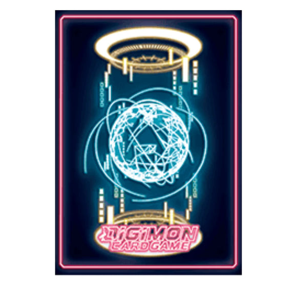Digimon Card Game Sleeves - (60ct) 2024 V.1.0 Digi-Egg Black