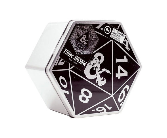 Dungeons & Dragons 820853 Dungeons & Dragons D20 Jigsaw Puzzle, 750 Piece
