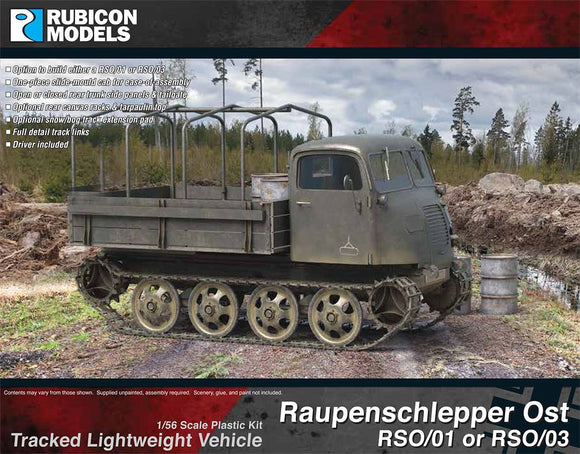 Rubicon Models 280128 - Raupenschlepper Ost RSO/01 or RSO/03 10% Off
