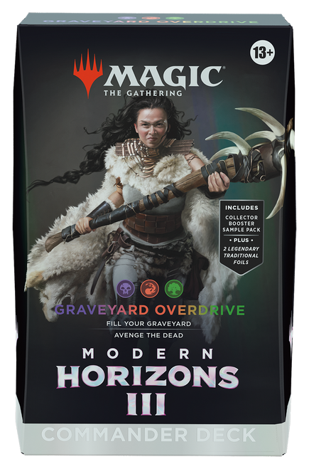 Magic The Gathering Modern Horizons 3 Commander Deck - Graveyard Overdrive 20% Off