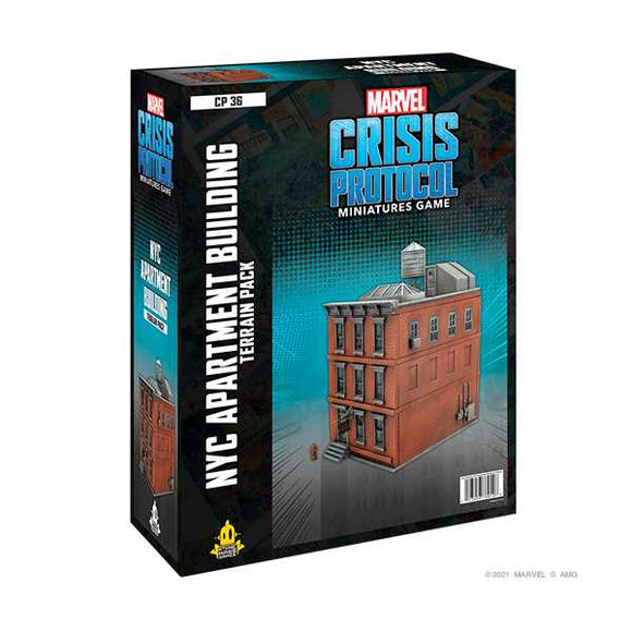 Marvel Crisis Protocol: NYC Apartment Building Terrain Expansion