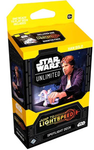 Star Wars: Unlimited - Jump to Lightspeed - Spotlight Deck - Han Solo 10% Off