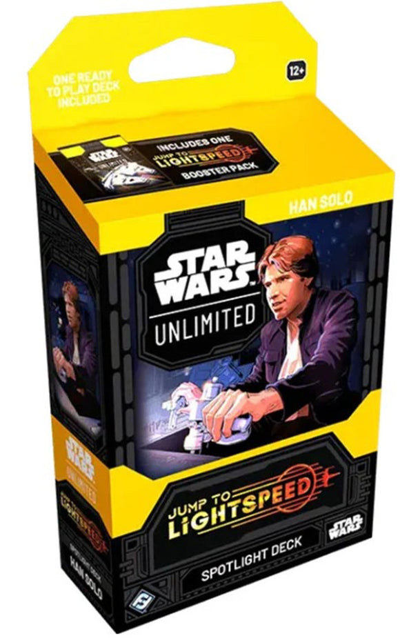 Star Wars: Unlimited - Jump to Lightspeed - Spotlight Deck - Han Solo 10% Off