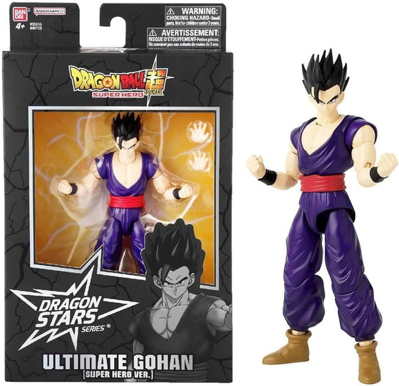 Bandai Dragon Stars Series Dragon Ball Ultimate Gohan (Super Hero Version) Figure