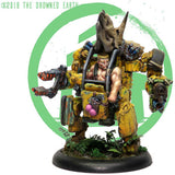 The Drowned Earth Forek Mounted: Militia Leader