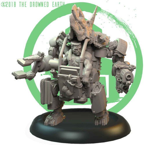 The Drowned Earth Forek Mounted: Militia Leader