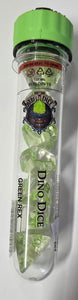 Barrel of Dice: Dino Dice Green Rex Dice Set