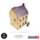 Bolt Action Pre-painted WW2 Normandy Townhouse 3