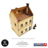 Bolt Action Pre-painted WW2 Normandy Townhouse 3
