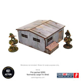 Bolt Action:  Pre-painted WW2 Normandy Large Tin Shed