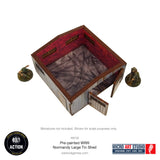 Bolt Action:  Pre-painted WW2 Normandy Large Tin Shed