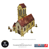 Bolt Action: Pre-painted WW2 Normandy Church