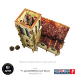 Bolt Action: Pre-painted WW2 Normandy Church
