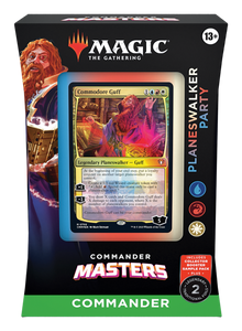 Magic The Gathering Commander Masters Commander Deck - Planeswalker Party 20% Off