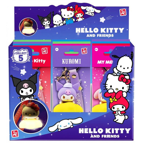 LIGHT-UP STAR Series Hello Kitty & Friends Keychain