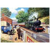 KidKraft Nostalgia Collection Train Spotting 1000 Piece Puzzle