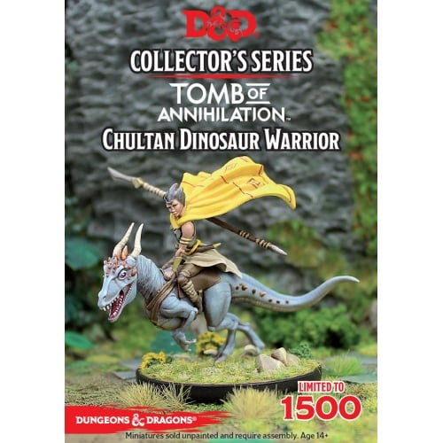 D&D Collector's Series: Tomb of Annihilation - Chultan Dinosaur Warrior