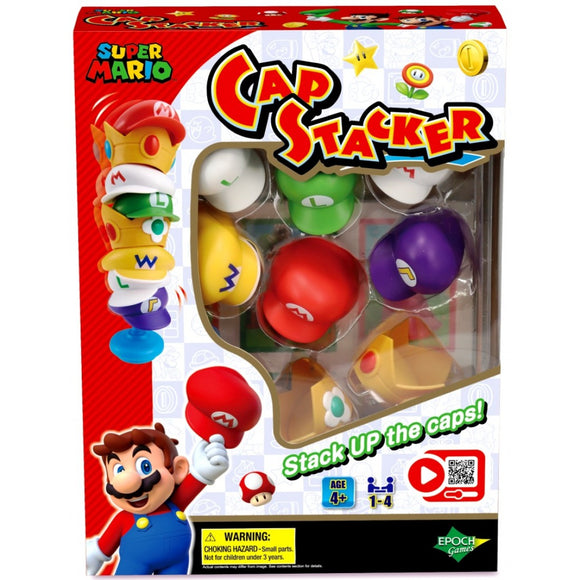 Super Mario Cap Stacker Game