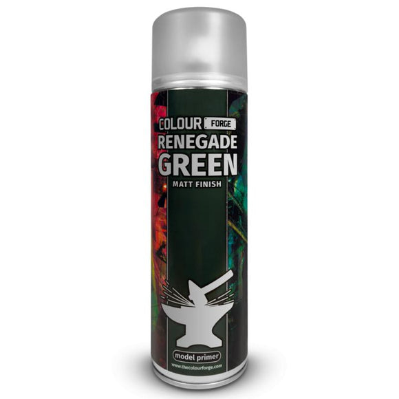 Colour Forge Renegade Green Spray (500ml) (Store Collection Only) I.D. Required 16+