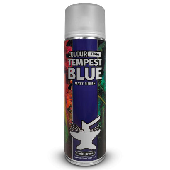 Colour Forge Tempest Blue Spray (500ml) (Store Collection Only) I.D. Required 16+