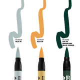 Ak Interactive WWII AXIS AIRCRAFT SQUIGGLE CAMOUFLAGE COLORS – RC MARKERS SET