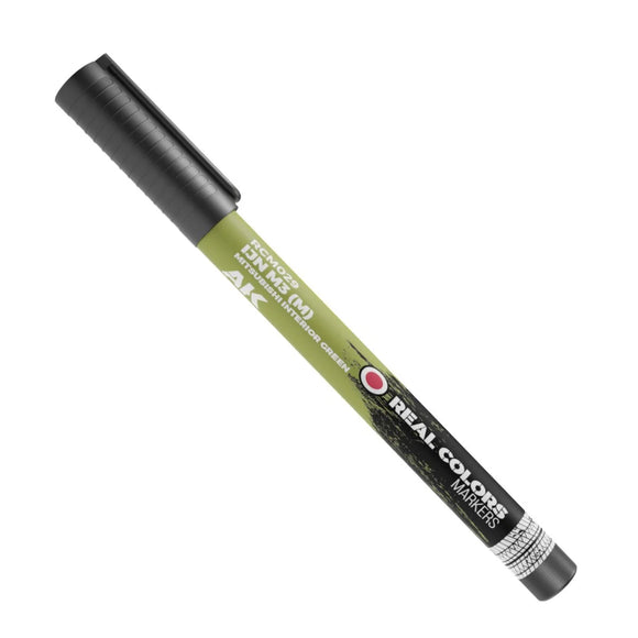 Real Colors Marker: IJN M3 (M) Mitsubishi Interior Green - Acrylic Paint Marker