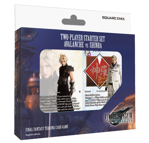 Final Fantasy Trading Card Game: Two Player Starter Set - Avalanche vs Shinra 25% Off