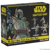 Star Wars Shatterpoint - We Don't Need Their Scum Squad Pack 20% Off
