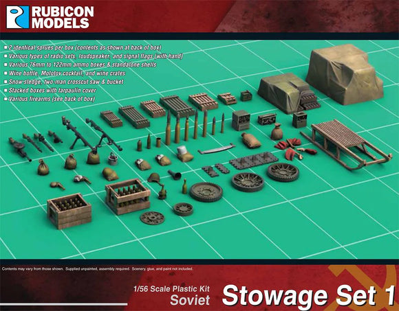 Rubicon Models 280117 Soviet Stowage Set 1 - 10% Off