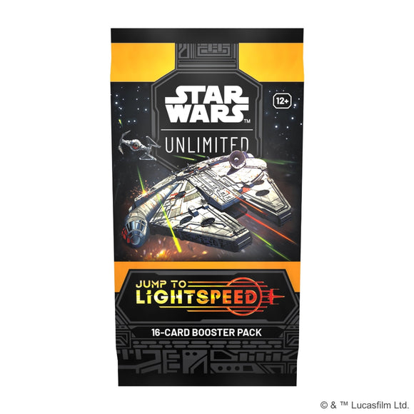 Star Wars: Unlimited Jump to Lightspeed Set 4 Booster Pack 10% Off