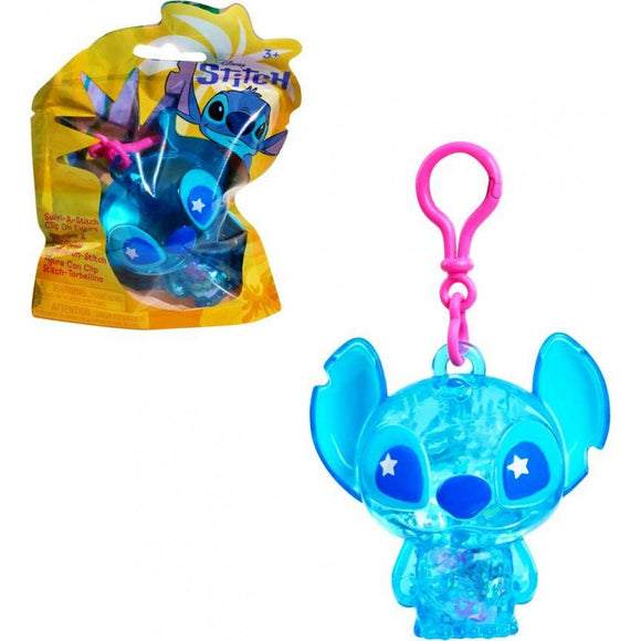 Stitch Movie Swirl-a-Stitch Clip On Figure Keychain/ Bag Clip