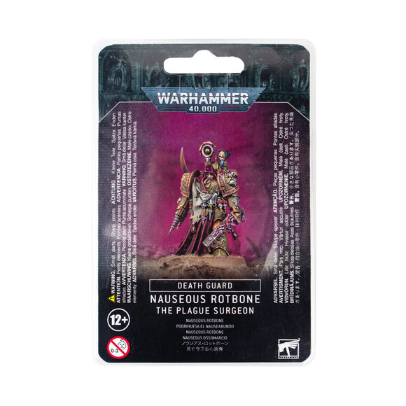 Death Guard Nauseous Rotbone, the Plague Surgeon 20% Off (Applied at checkout)