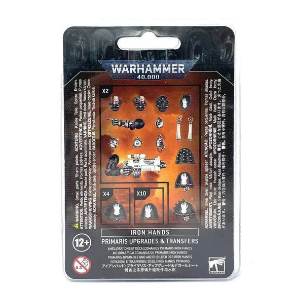 Iron Hands Primaris Upgrades and Transfers 20% Off (Applied at checkout)