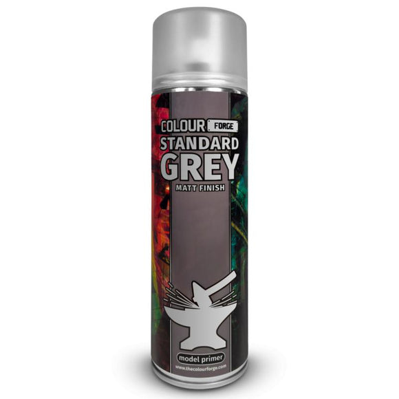Colour Forge Standard Grey Spray (500ml) (Store Collection Only) I.D. Required 16+