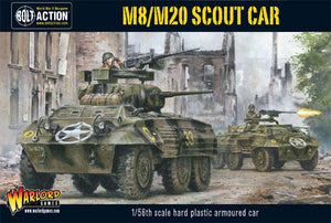 Bolt Action US M8/M20 Greyhound Scout Car (Plastic Box) 20% Off